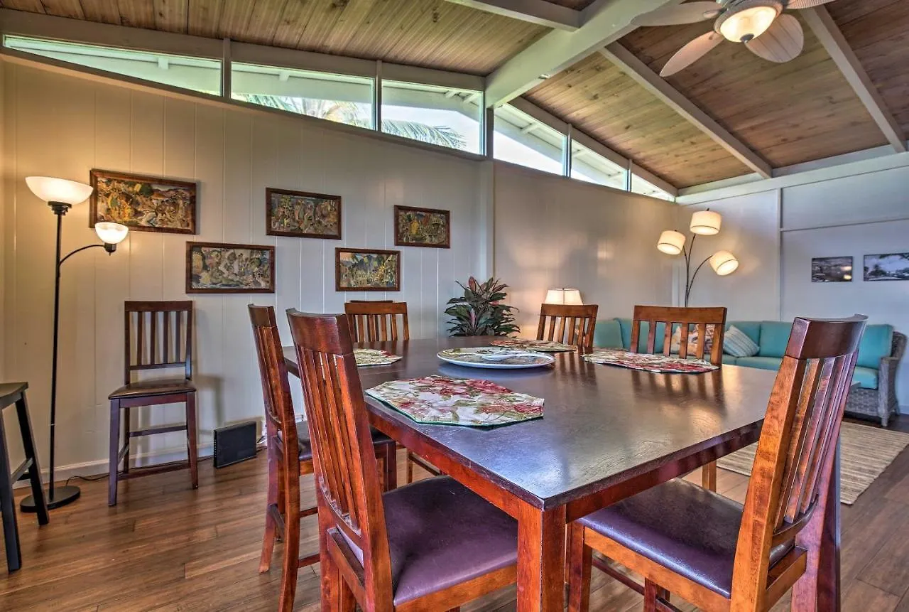 Oceanfront Kona Home With Beach Access And Views! 凯路亚-科纳 0*,  美国