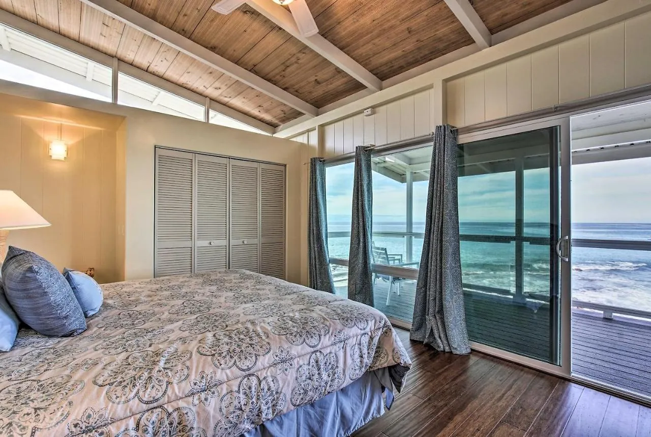 度假居 Oceanfront Kona Home With Beach Access And Views! 凯路亚-科纳 美国